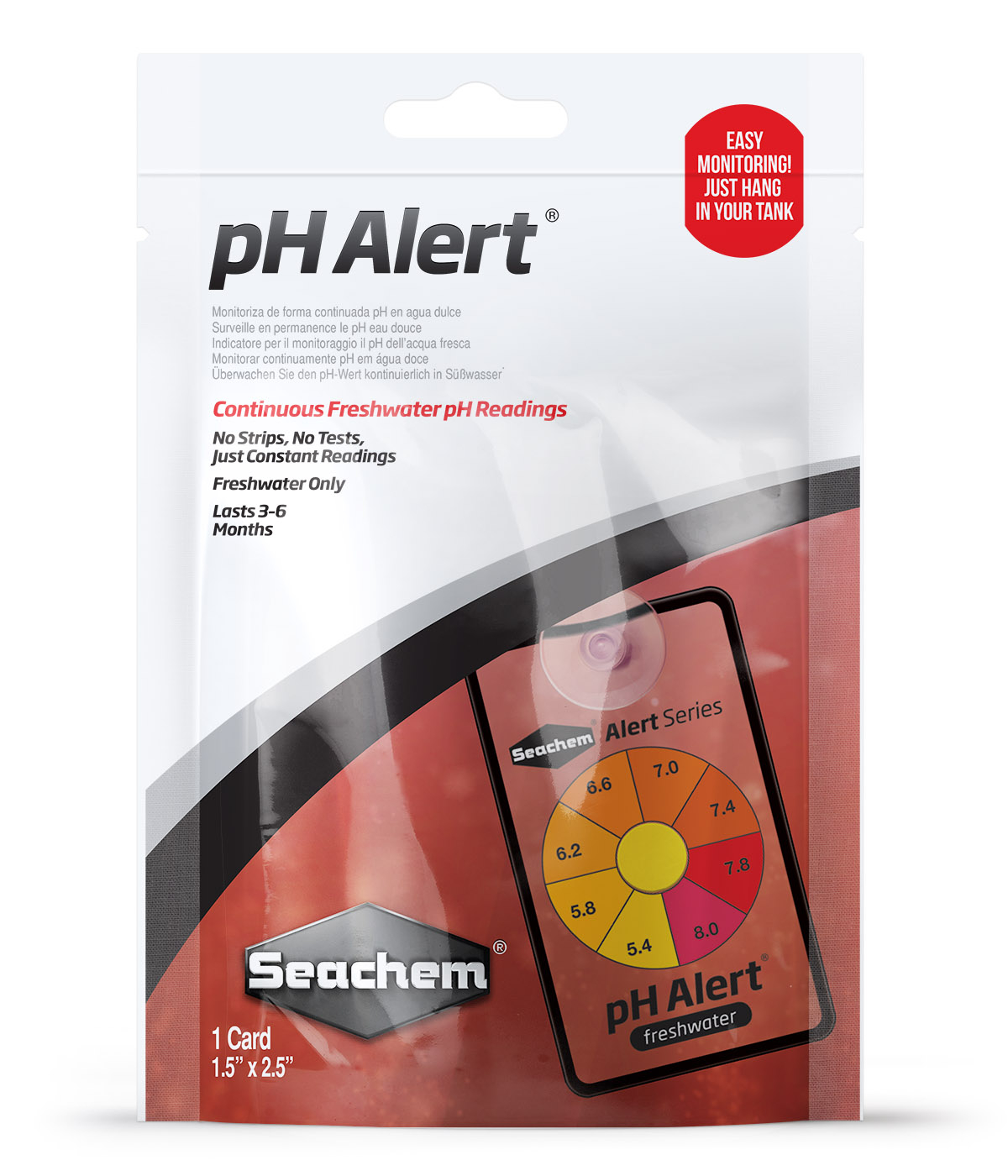 Marine Aquarium Test Kit - การเตือนค่า pH ของ NH3การเตือนเกี่ยวกับการทดสอบน้ำในทะเล