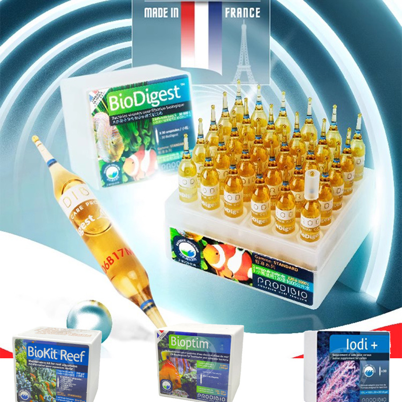 Marine Aquarium Test Kit - ชุดรักษาสมดุลของน้ำในตู้ปลาชุดทดสอบการไหลของน้ำ biodigest bioptim
