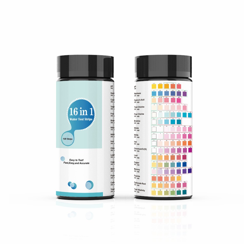 Marine Aquarium Test Kit - ชุดทดสอบคุณภาพน้ำในตู้ปลา ชุดทดสอบค่า pH สำหรับน้ำจืด สระว่ายน้ำ ตู้ปลา
