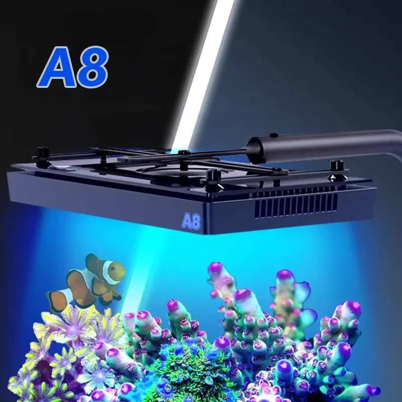 Aquarium Marine Fish - ไฟ LED สำหรับตู้ปลาทะเล A8SE II Max