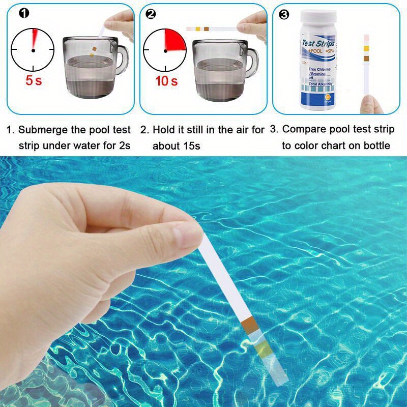 แถบทดสอบคลอรีน PH สปา สระว่ายน - Marine Aquarium Test Kit บทวิจารณ์และราคา