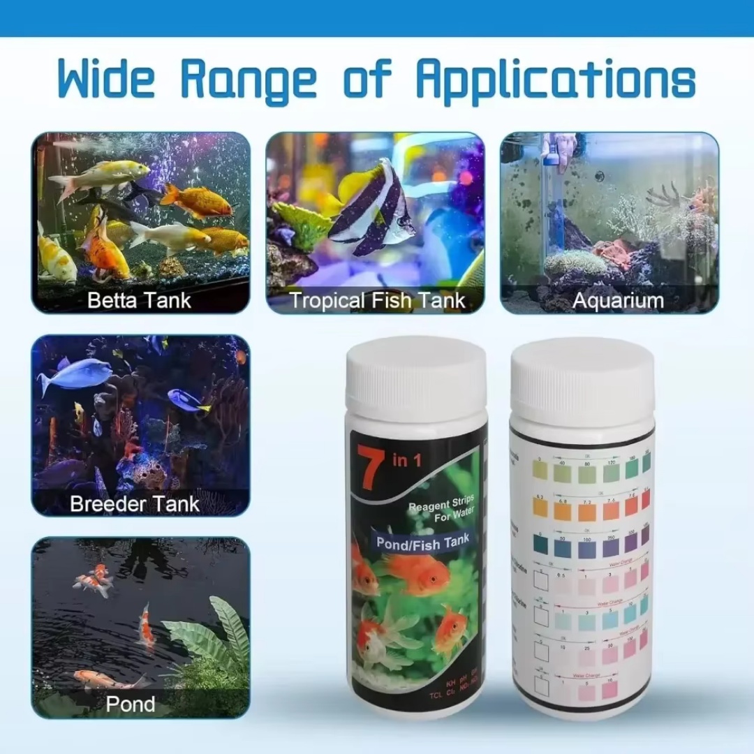 ชุดแถบทดสอบค่า pH น้ำจืดสำหรับ - Marine Aquarium Test Kit บทวิจารณ์และราคา
