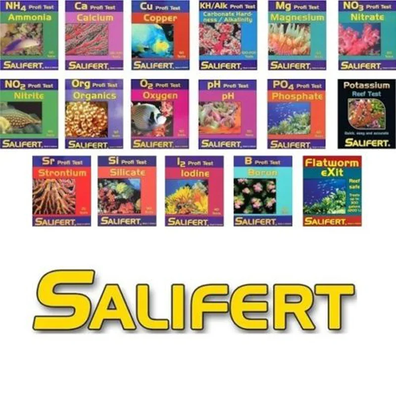 Salifert ชุดทดสอบ Ca แคลเซียม  - Marine Aquarium Test Kit บทวิจารณ์และราคา