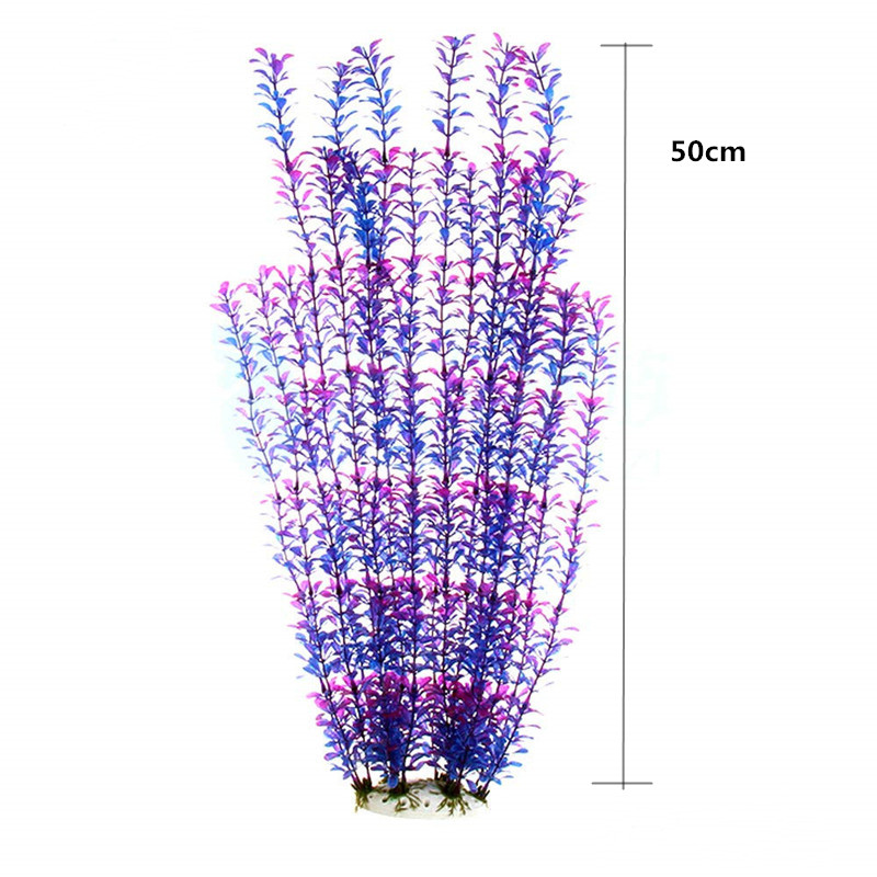 50 ซม.ถังปลาประดิษฐ์พืชหายากAq - Aquarium Marine Fish บทวิจารณ์และราคา