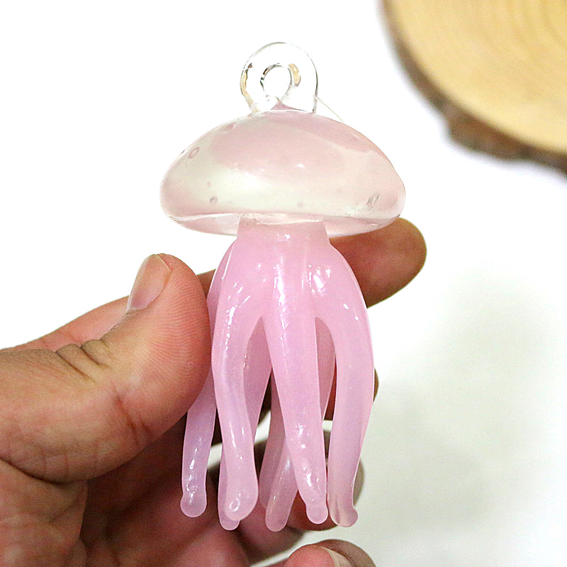 จี้แก้วแมงกะพรุนสีชมพูเครื่องป - Marine Aquarium & Regional Centre Photos บทวิจารณ์และราคา