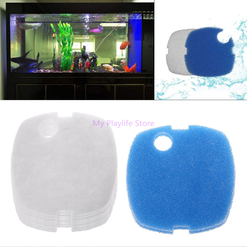 10ชิ้นแผ่นกรองตู้ปลาฟองน้ำสำหร - Marine Aquarium Uv Sterilizer บทวิจารณ์และราคา