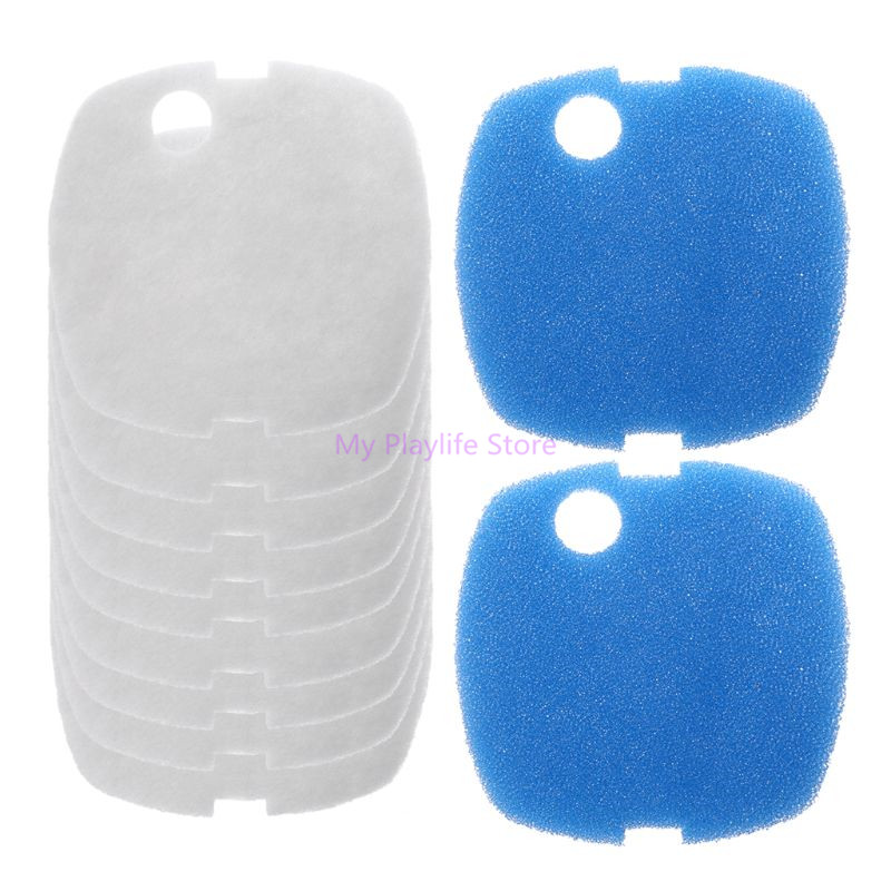10ชิ้นแผ่นกรองตู้ปลาฟองน้ำสำหร - Marine Aquarium Uv Sterilizer บทวิจารณ์และราคา
